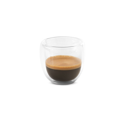 EXPRESSO. Borosilicate glass coffee set with 2 glasses